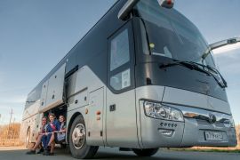 Аренда туристических автобусов на Камчатке