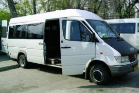Перевозка людей на микроавтобусе Ford Transit Адагум