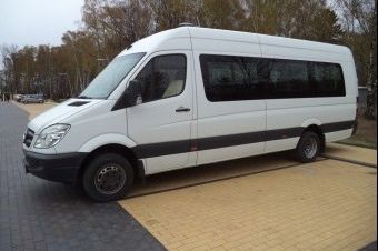 Услуги перевозки микроавтобусом Mercedes