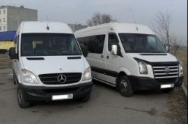 Аренда микроавтобуса Mercedes спринтер Знаменское