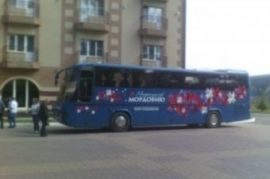 Аренда туристического автобуса Пригородка
