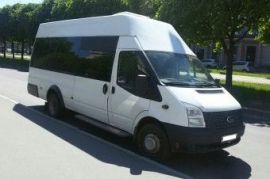 Перевозка людей на автобусе Паз