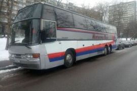 Перевозка людей на автобусе Neoplan Имени Льва Толстого