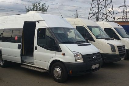 Аренда микроавтобуса Ford Transit Юбилейный